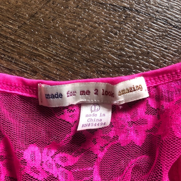 lace micro mini dress - Picture 3 of 5